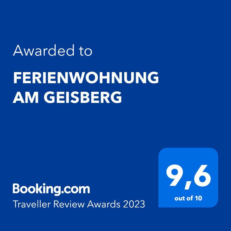 Ferienwohnung Am Geisberg Geisfeld  Ngoại thất bức ảnh